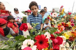63 aniversario del paso a la inmortalidad del héroe nacional Rigoberto López Pérez