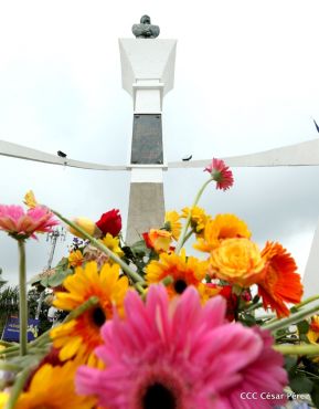 63 aniversario del paso a la inmortalidad del héroe nacional Rigoberto López Pérez