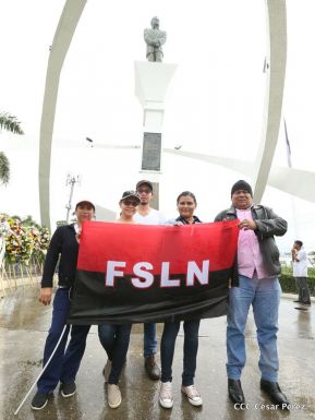 63 aniversario del paso a la inmortalidad del héroe nacional Rigoberto López Pérez