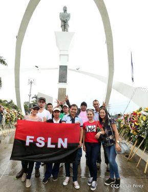 63 aniversario del paso a la inmortalidad del héroe nacional Rigoberto López Pérez