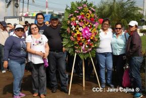 63 aniversario del paso a la inmortalidad del héroe nacional Rigoberto López Pérez