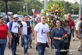 63 aniversario del paso a la inmortalidad del héroe nacional Rigoberto López Pérez