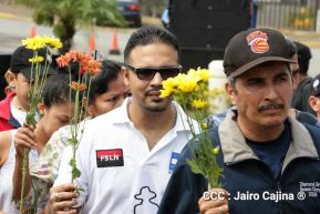 63 aniversario del paso a la inmortalidad del héroe nacional Rigoberto López Pérez
