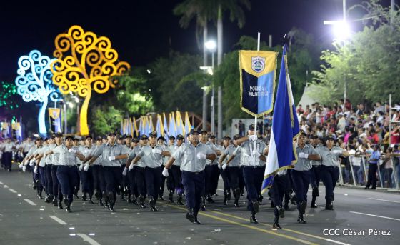 Policía Nacional: 40 Años como Centinelas de la Alegría del Pueblo Nicaragüense