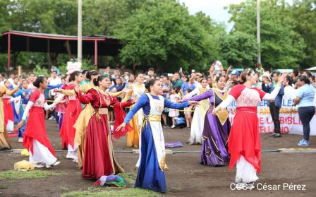 Así celebró Nicaragua los 450 años de la traducción de la Biblia al Castellano