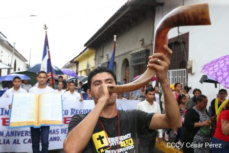 Así celebró Nicaragua los 450 años de la traducción de la Biblia al Castellano