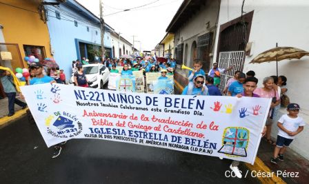 Así celebró Nicaragua los 450 años de la traducción de la Biblia al Castellano