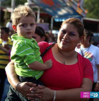 Occidente continúa disfrutando en familia Parque de la Niñez Feliz