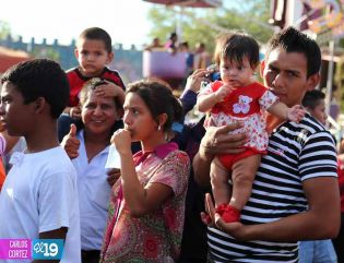 Occidente continúa disfrutando en familia Parque de la Niñez Feliz