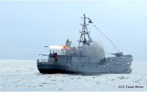  Ejército abandera buques logísticos para misiones en el Pacífico