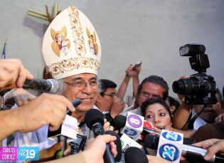Arzobispo Leopoldo Brenes agradece a Dios su nombramiento como Cardenal de Nicaragua