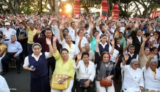 Feligresía de Carazo celebra elevación a Cardenal de Monseñor Brenes