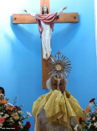 Feligresía de Carazo celebra elevación a Cardenal de Monseñor Brenes