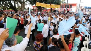 Feligresía de Carazo celebra elevación a Cardenal de Monseñor Brenes