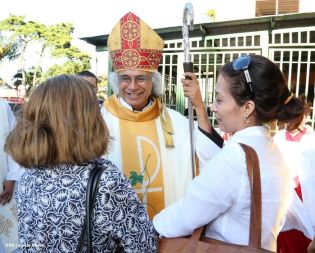 Feligresía de Carazo celebra elevación a Cardenal de Monseñor Brenes