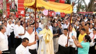 Feligresía de Carazo celebra elevación a Cardenal de Monseñor Brenes