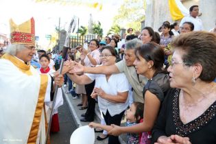 Feligresía de Carazo celebra elevación a Cardenal de Monseñor Brenes