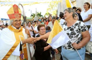 Feligresía de Carazo celebra elevación a Cardenal de Monseñor Brenes