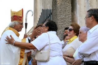 Feligresía de Carazo celebra elevación a Cardenal de Monseñor Brenes