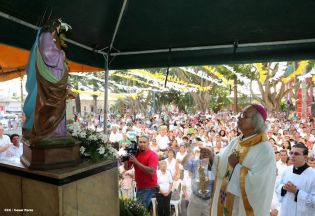 Feligresía de Carazo celebra elevación a Cardenal de Monseñor Brenes