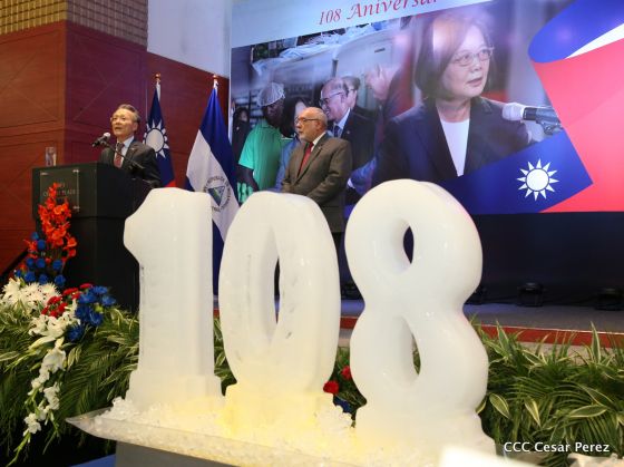 Nicaragua celebra los 108 años de China‑Taiwán 