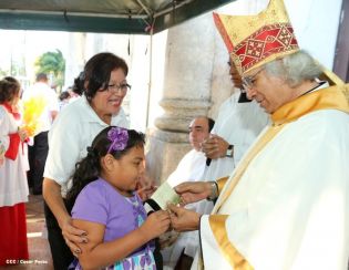 Feligresía de Carazo celebra elevación a Cardenal de Monseñor Brenes