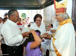 Feligresía de Carazo celebra elevación a Cardenal de Monseñor Brenes