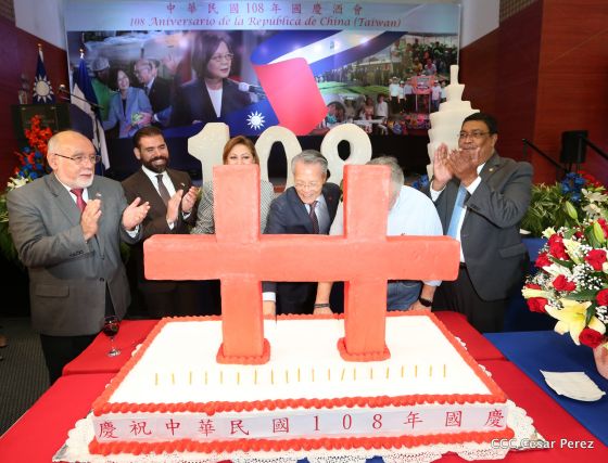Nicaragua celebra los 108 años de China‑Taiwán 