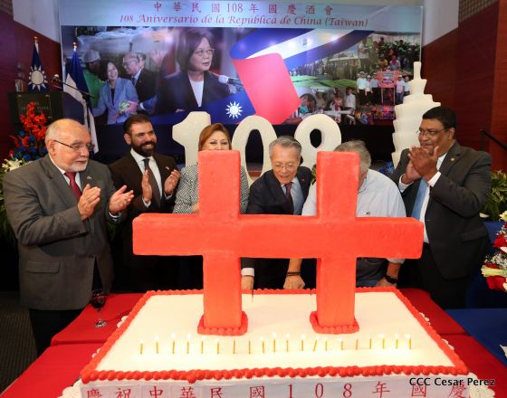Nicaragua celebra los 108 años de China‑Taiwán 