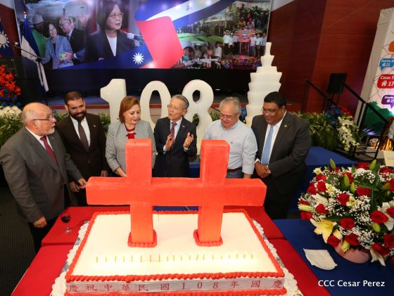 Nicaragua celebra los 108 años de China‑Taiwán 