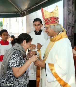 Feligresía de Carazo celebra elevación a Cardenal de Monseñor Brenes