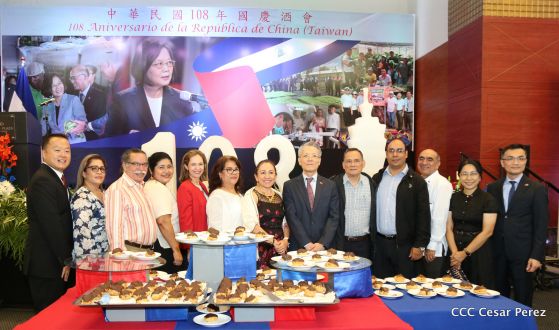 Nicaragua celebra los 108 años de China‑Taiwán 