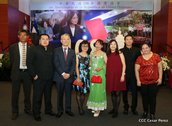 Nicaragua celebra los 108 años de China‑Taiwán 