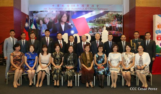 Nicaragua celebra los 108 años de China‑Taiwán 