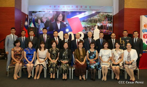 Nicaragua celebra los 108 años de China‑Taiwán 