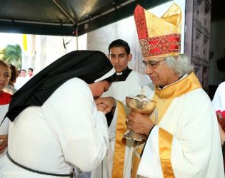 Feligresía de Carazo celebra elevación a Cardenal de Monseñor Brenes