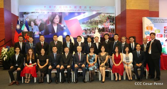 Nicaragua celebra los 108 años de China‑Taiwán 