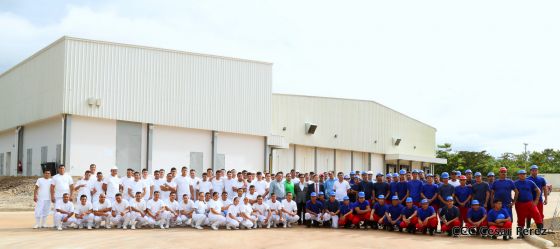 Moderno Matadero del Caribe San Isidro de capital coreano