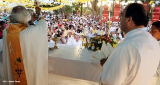 Feligresía de Carazo celebra elevación a Cardenal de Monseñor Brenes