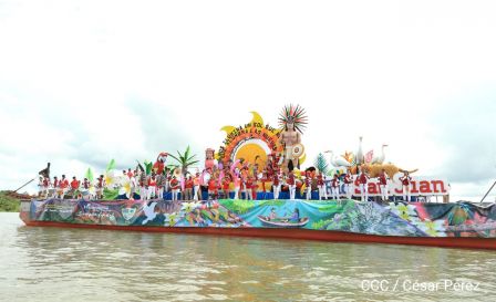 Carnaval Acuático en San Carlos, Río San Juan
