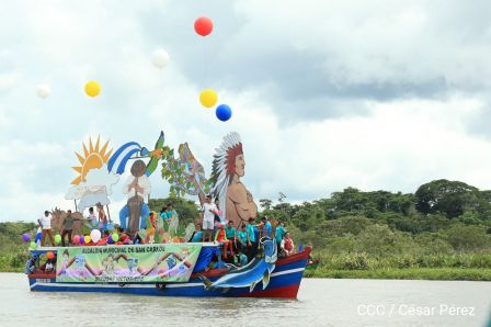 Carnaval Acuático en San Carlos, Río San Juan