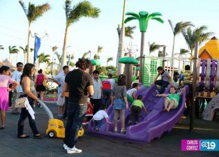 Concurrido fin de semana en Puerto Salvador Allende