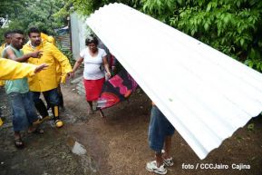 Alcaldía de Managua verifica afectaciones ocasionadas por las lluvias