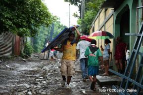Alcaldía de Managua verifica afectaciones ocasionadas por las lluvias