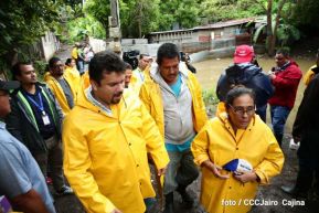 Alcaldía de Managua verifica afectaciones ocasionadas por las lluvias