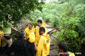 Alcaldía de Managua verifica afectaciones ocasionadas por las lluvias
