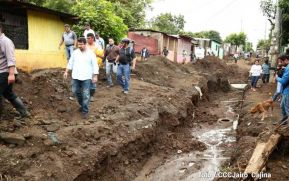 Alcaldía de Managua verifica afectaciones ocasionadas por las lluvias