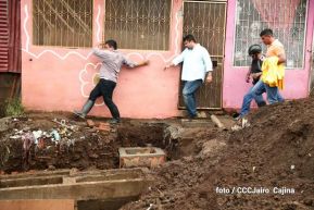 Alcaldía de Managua verifica afectaciones ocasionadas por las lluvias