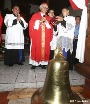 Tipitapeños celebran al Señor de Esquipulas en compañía del Cardenal Brenes