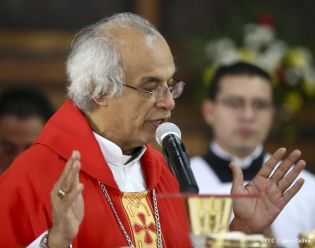 Tipitapeños celebran al Señor de Esquipulas en compañía del Cardenal Brenes